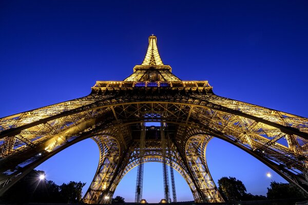 Stadt Paris Eiffelturm