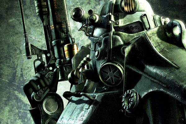 Fallout con armas en la lista