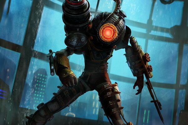 Big Sister from the game bioshock 2