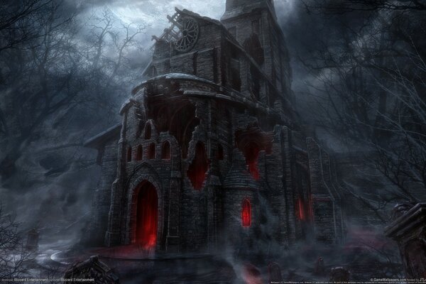 Il Castello spaventoso dei vampiri Dracula, l oscurità