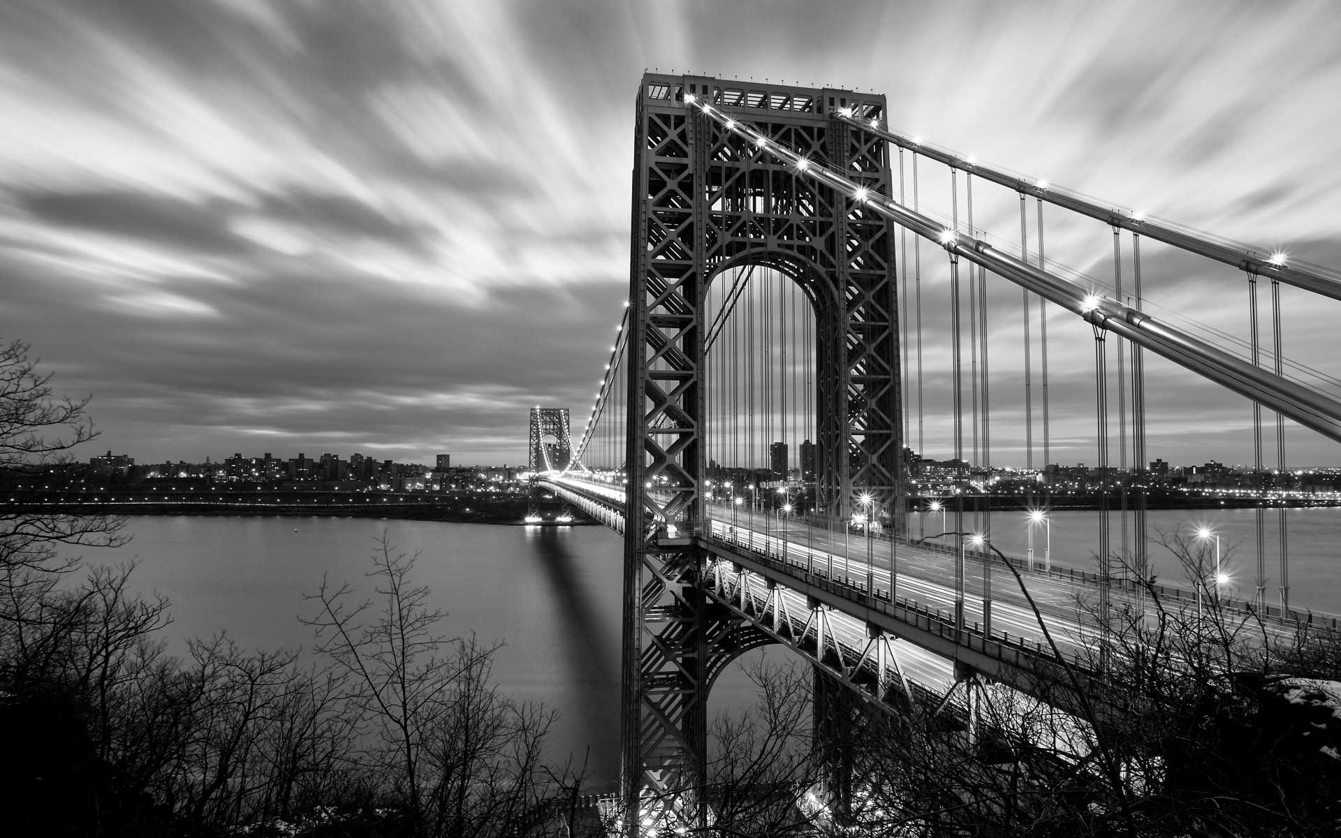 new york brücke fluss