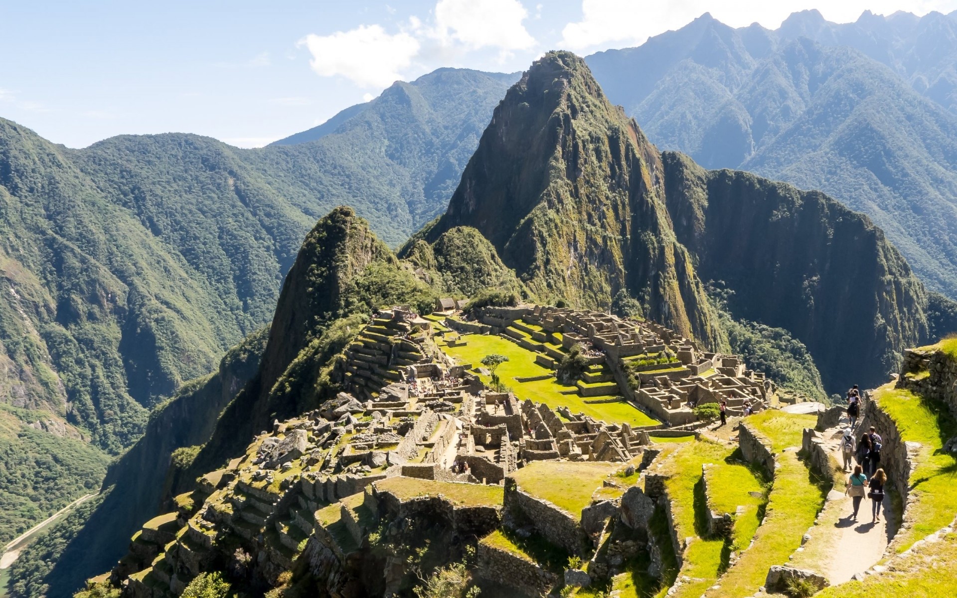 an ancient city machu picchu peru town heaven