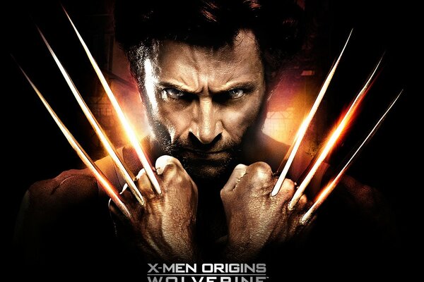 X-Men origins: Wolverine. Постер к игре
