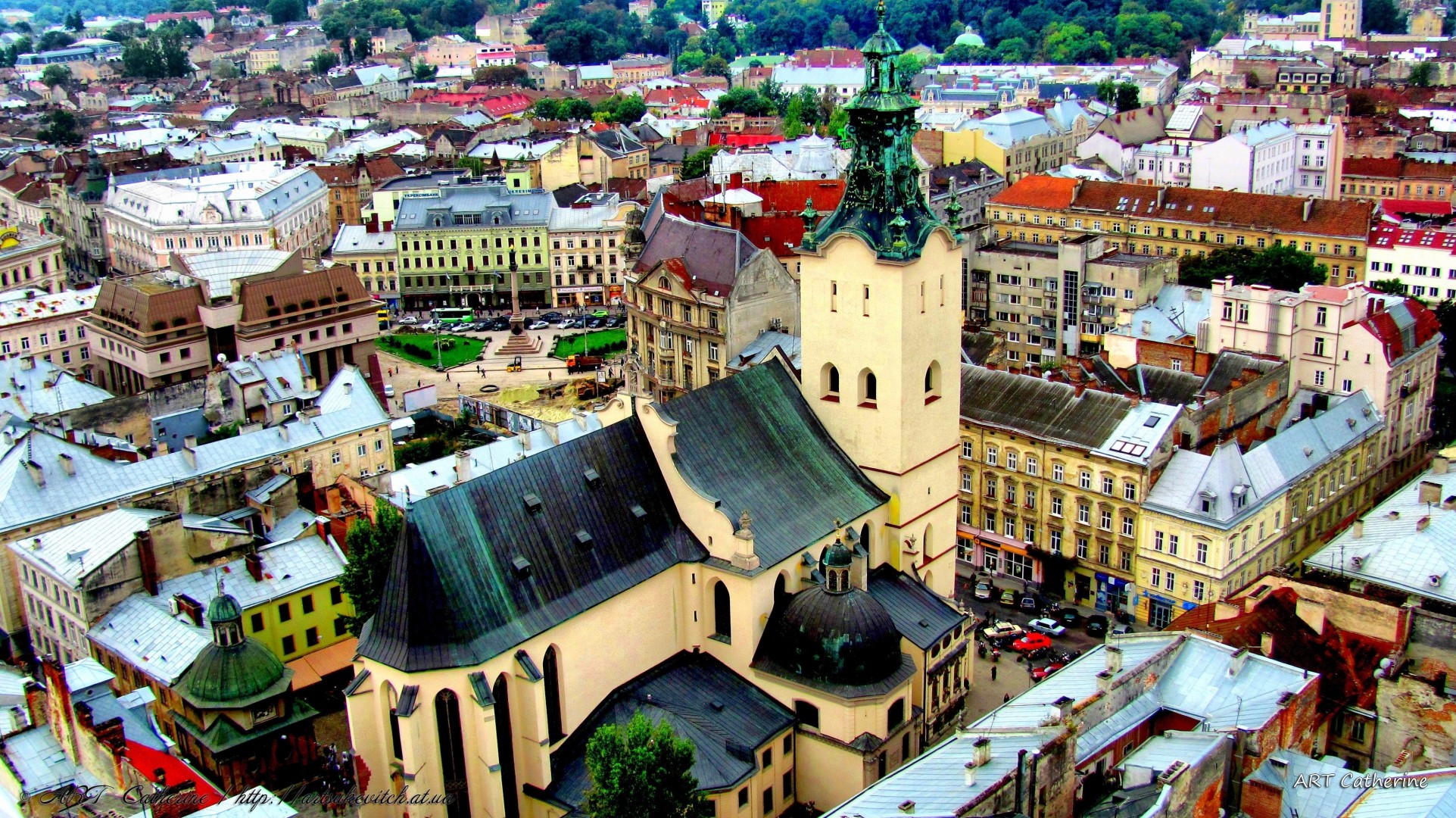 catedral santuario lugares sagrados lviv iglesia ciudad ucrania