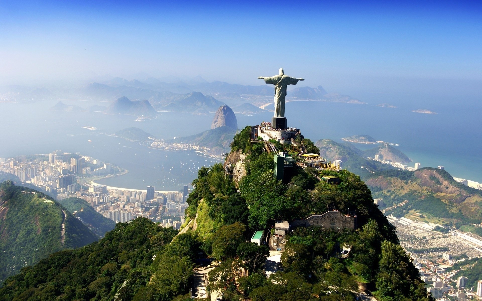 rio de janeiro chrystusa zbawiciela posąg