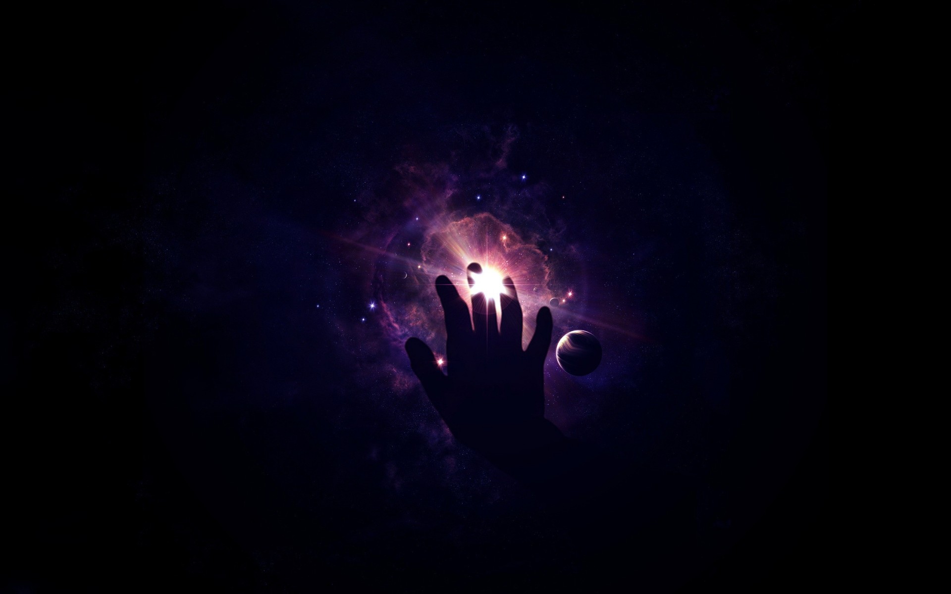 hand light planet