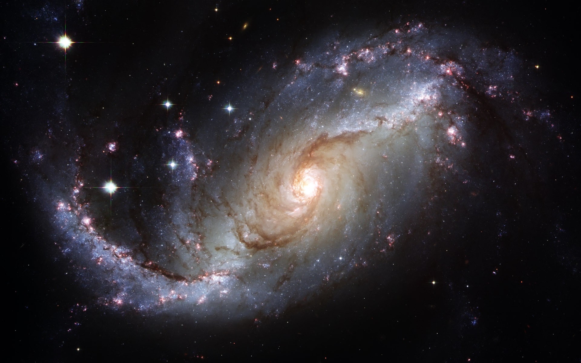 galaxia estrellas espiral