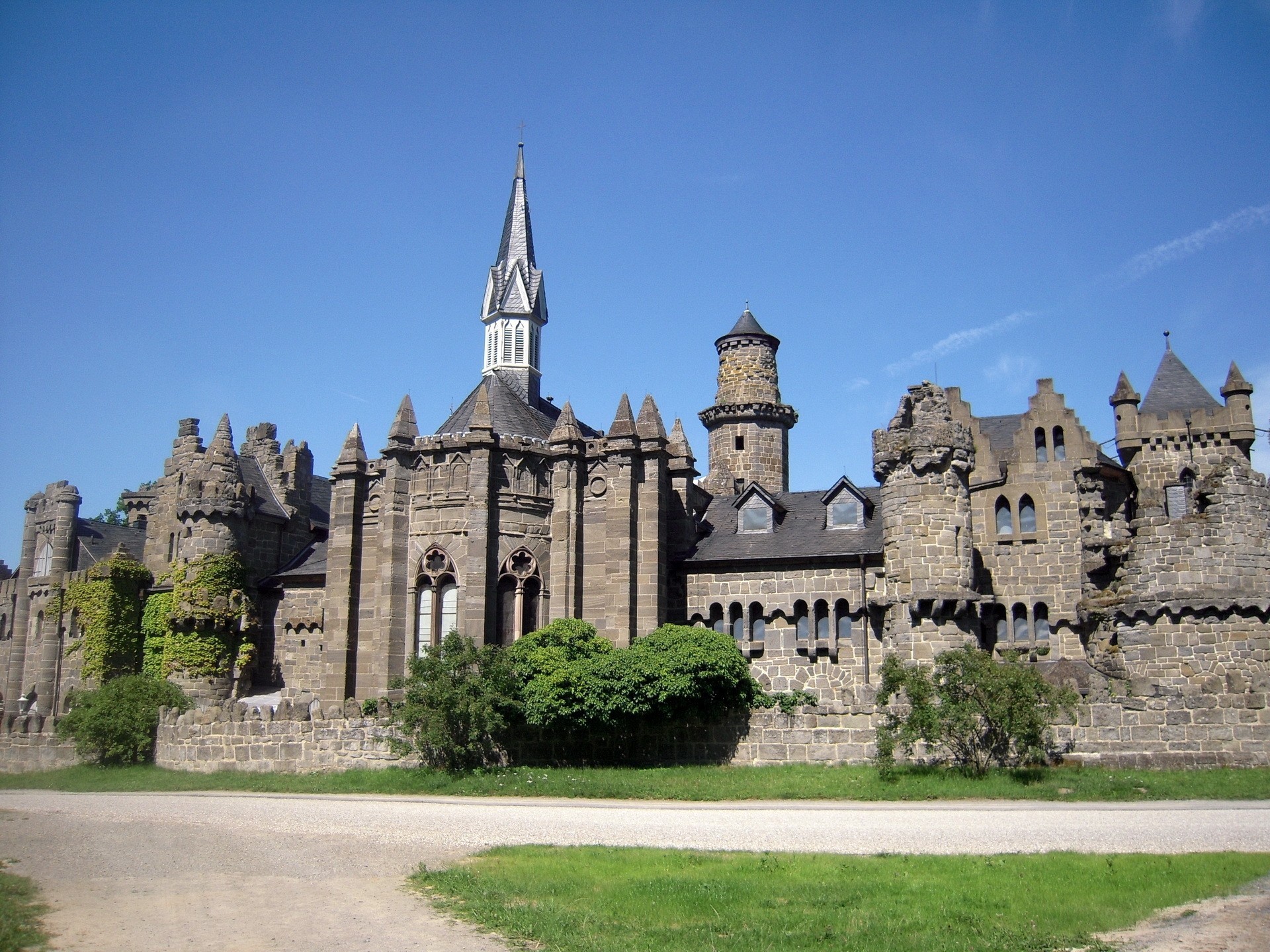 schloss sommer festung deutschland grün