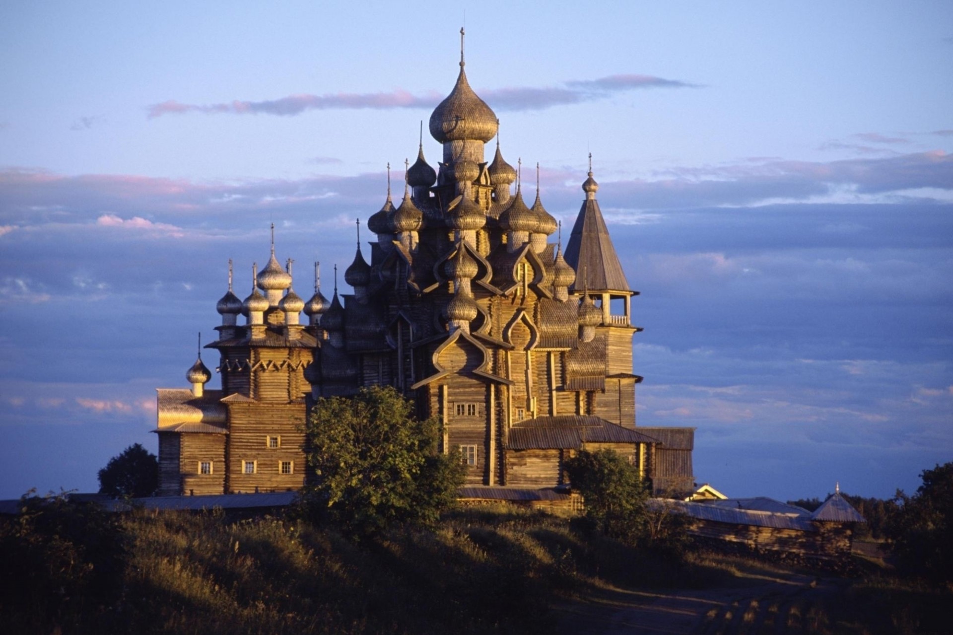 russia chiesa tempio kizhi fede di legno religione