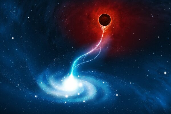 Hay un agujero negro en la galaxia