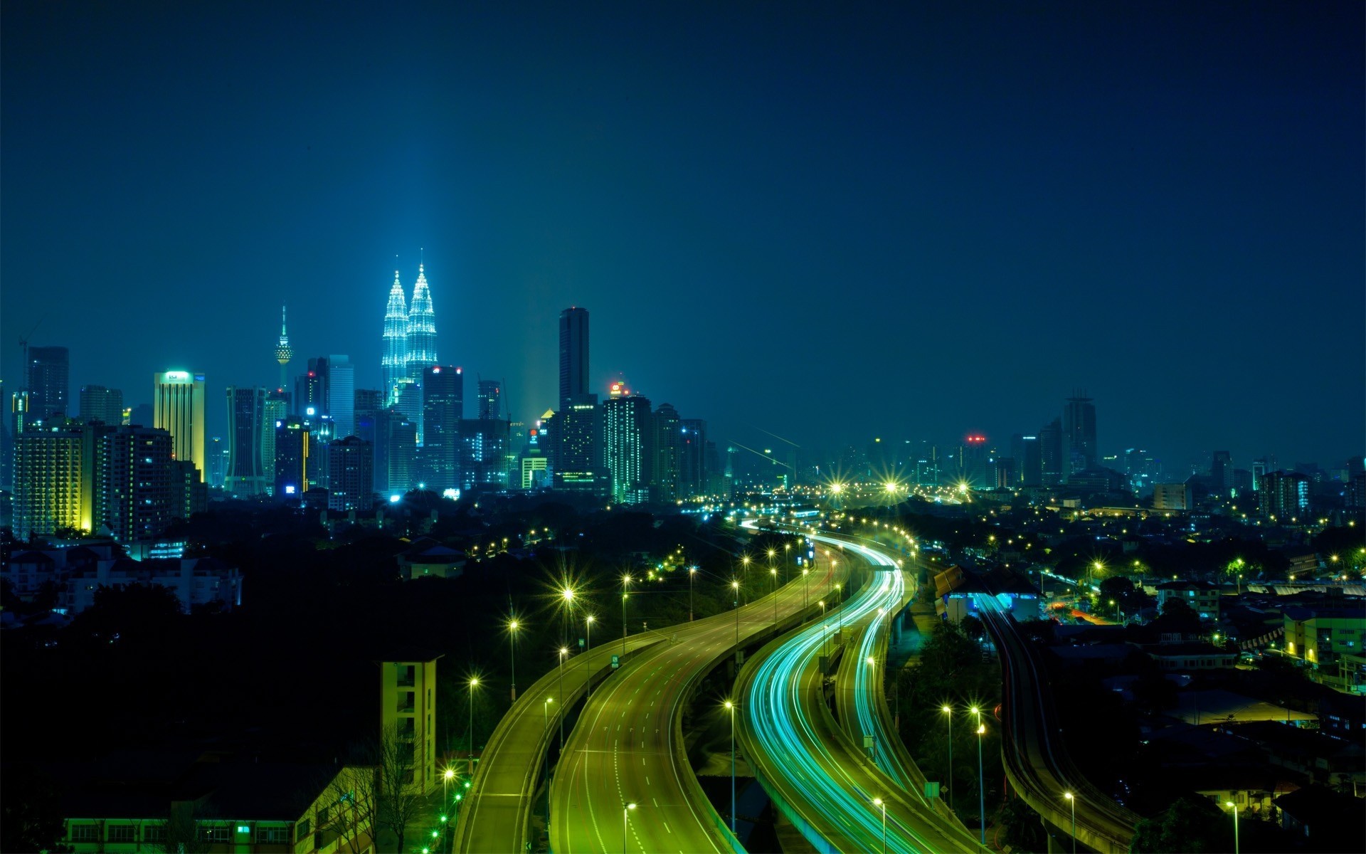 straße nacht stadt