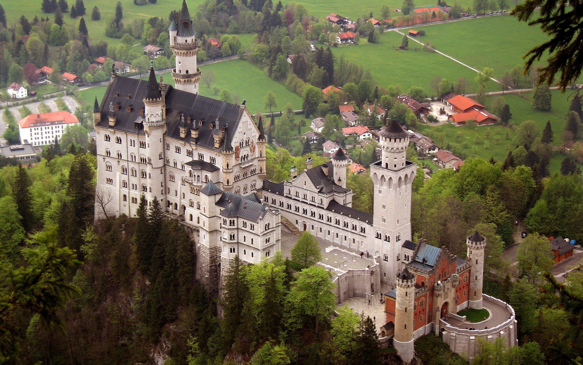 mig-15 neuschwanstein nature bois château réparation ville