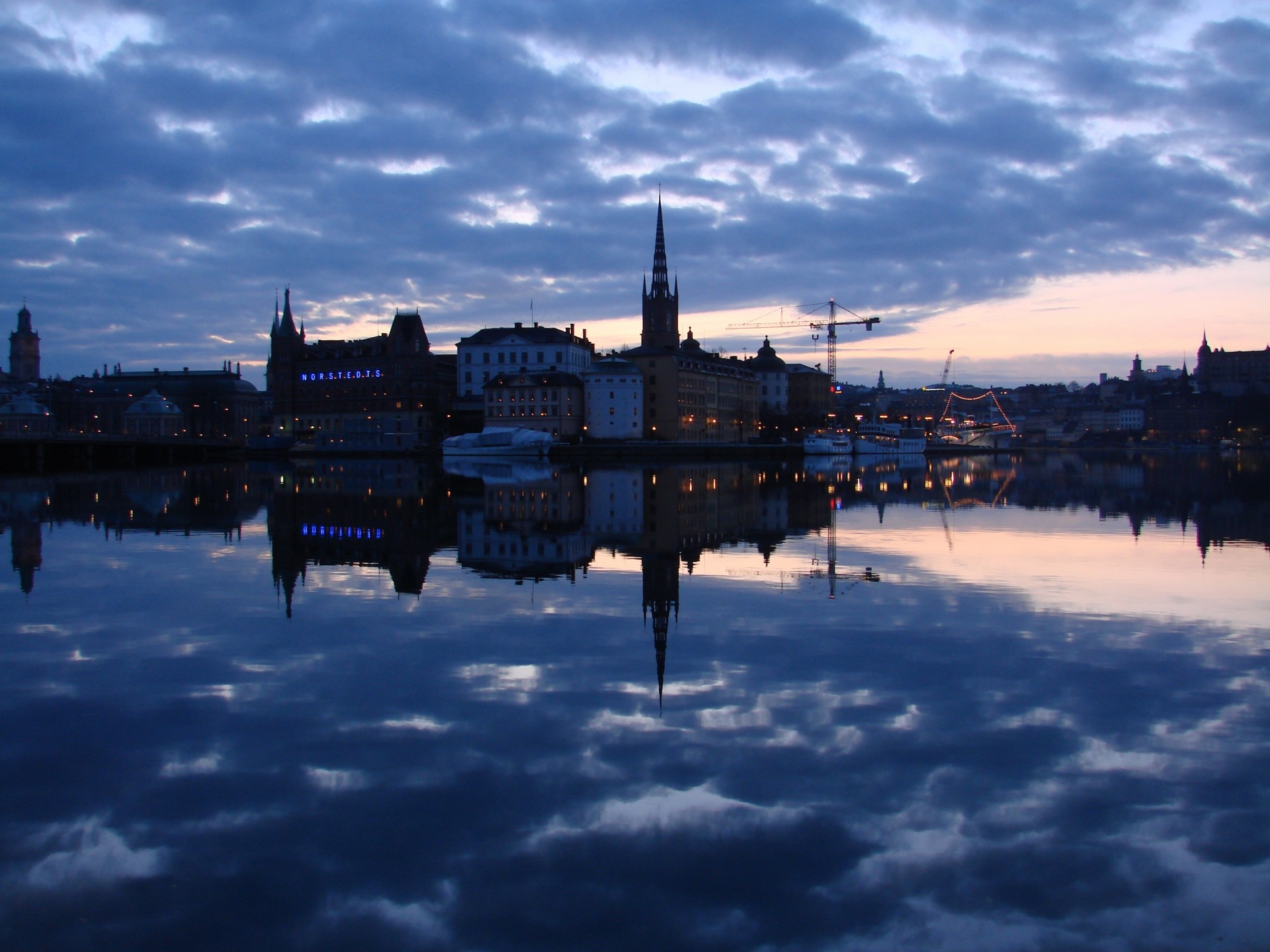 night lights stockholm