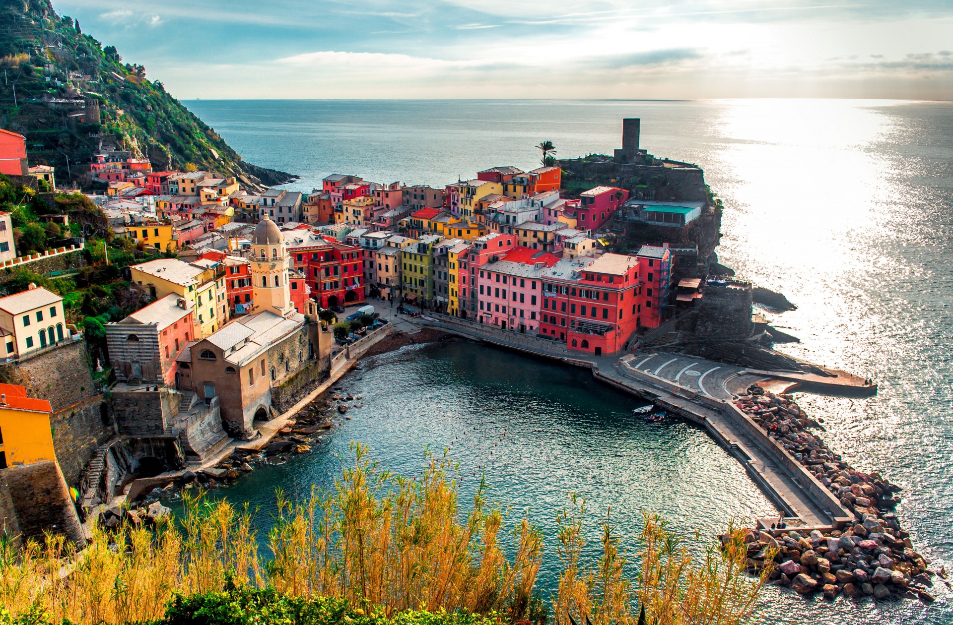 włochy miasto vernazza