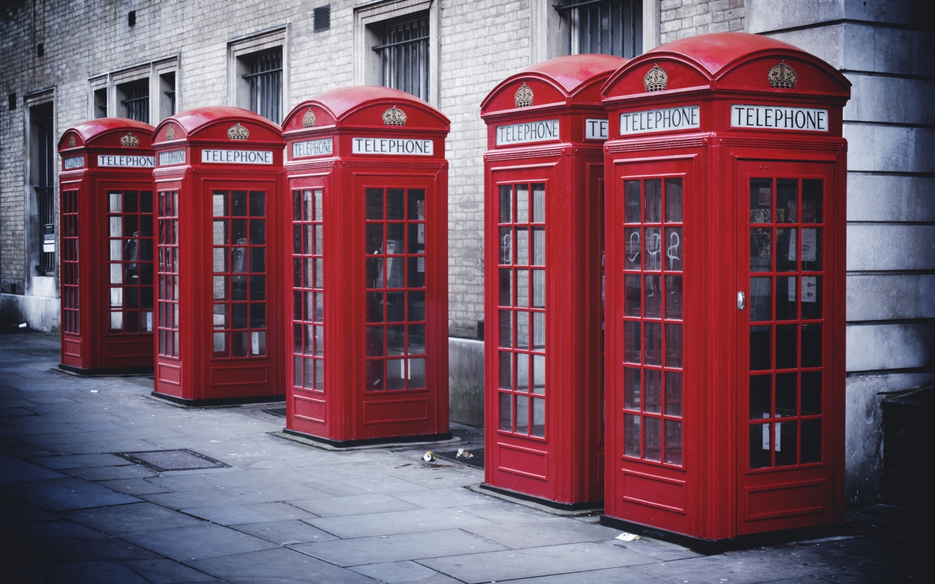 ulica anglia budka telefoniczna londyn miasto