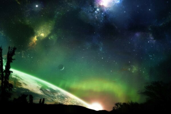 The Northern Lights are so wonderful and beautiful