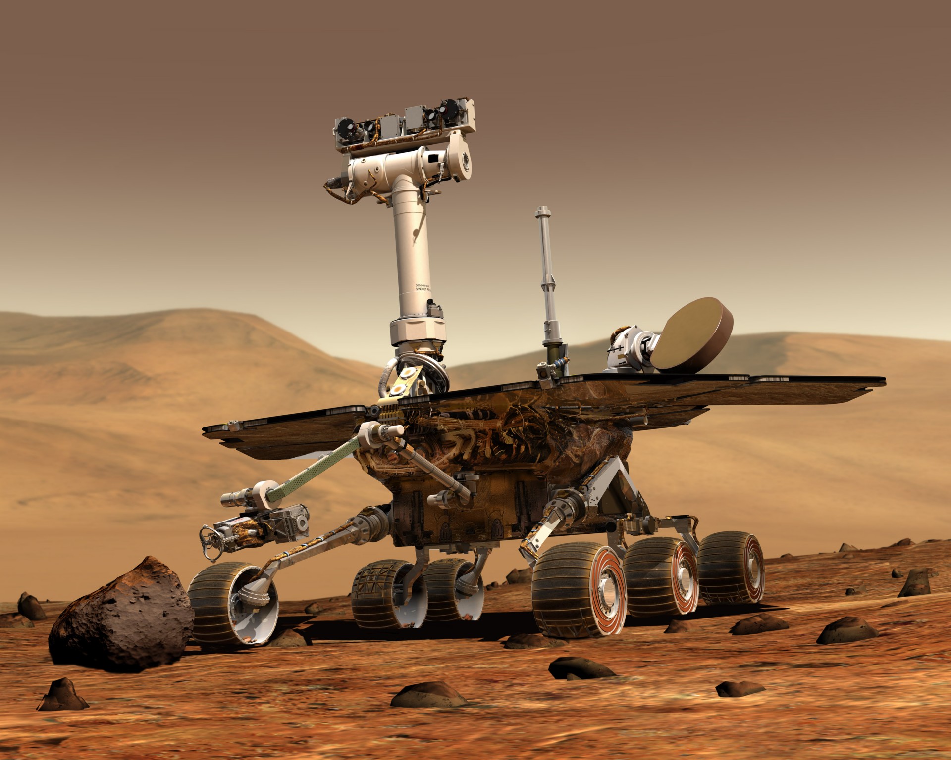 rover marte modello nasa