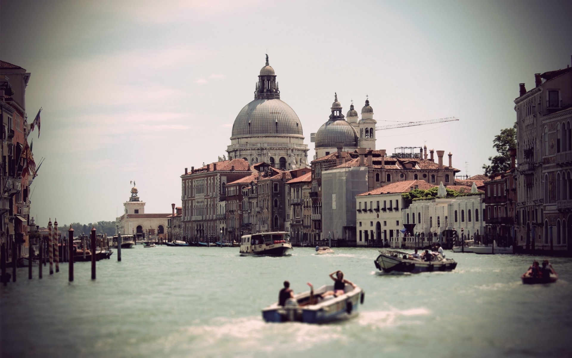 канал лодки венеция вода город италия