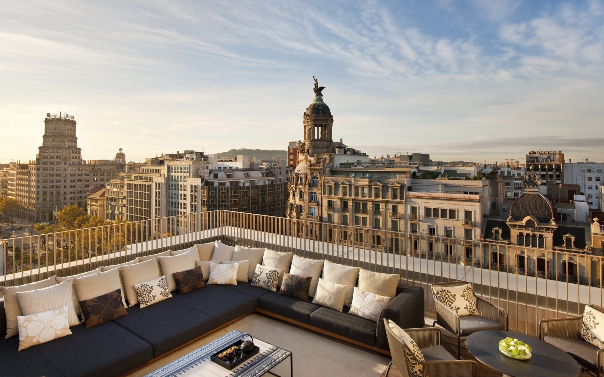 españa edificio techos contornos mundo arquitectura barcelona ciudad