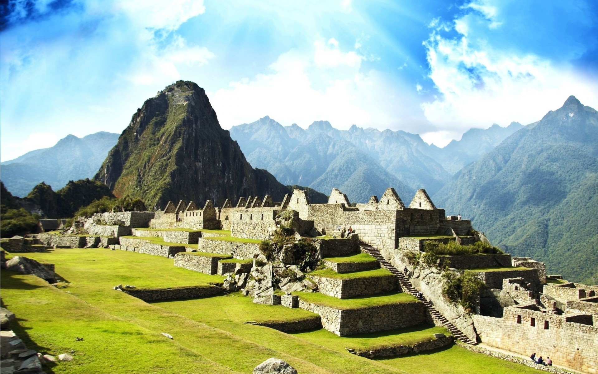 inca town machu picchu peru an ancient city heaven