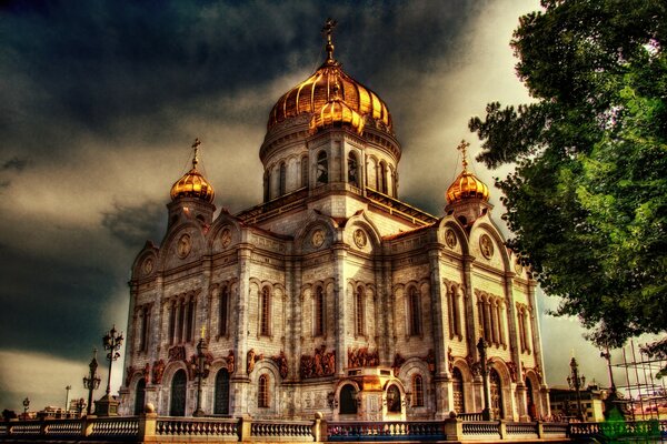 Catedral de Cristo Salvador de Moscú en Rusia