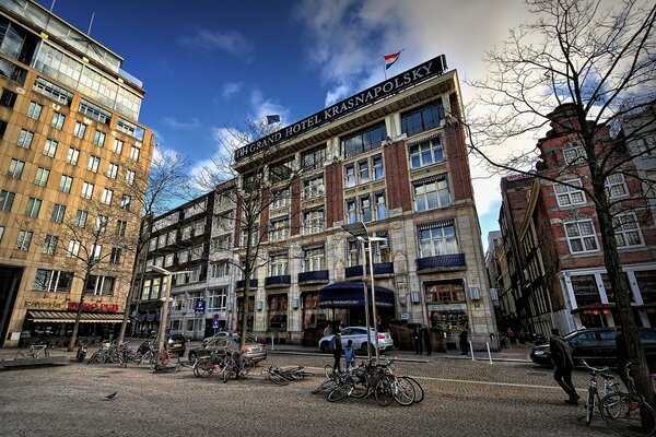 Stadt Amsterdam Foto Straße