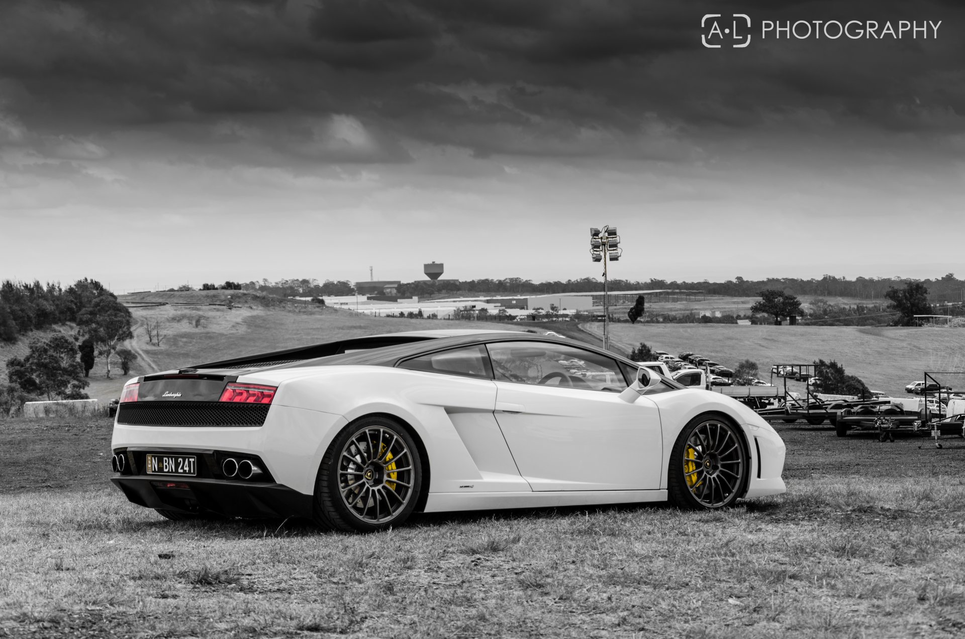 lamborghini gallardo lp560-4 bianco lamborghini bianco bianco e nero