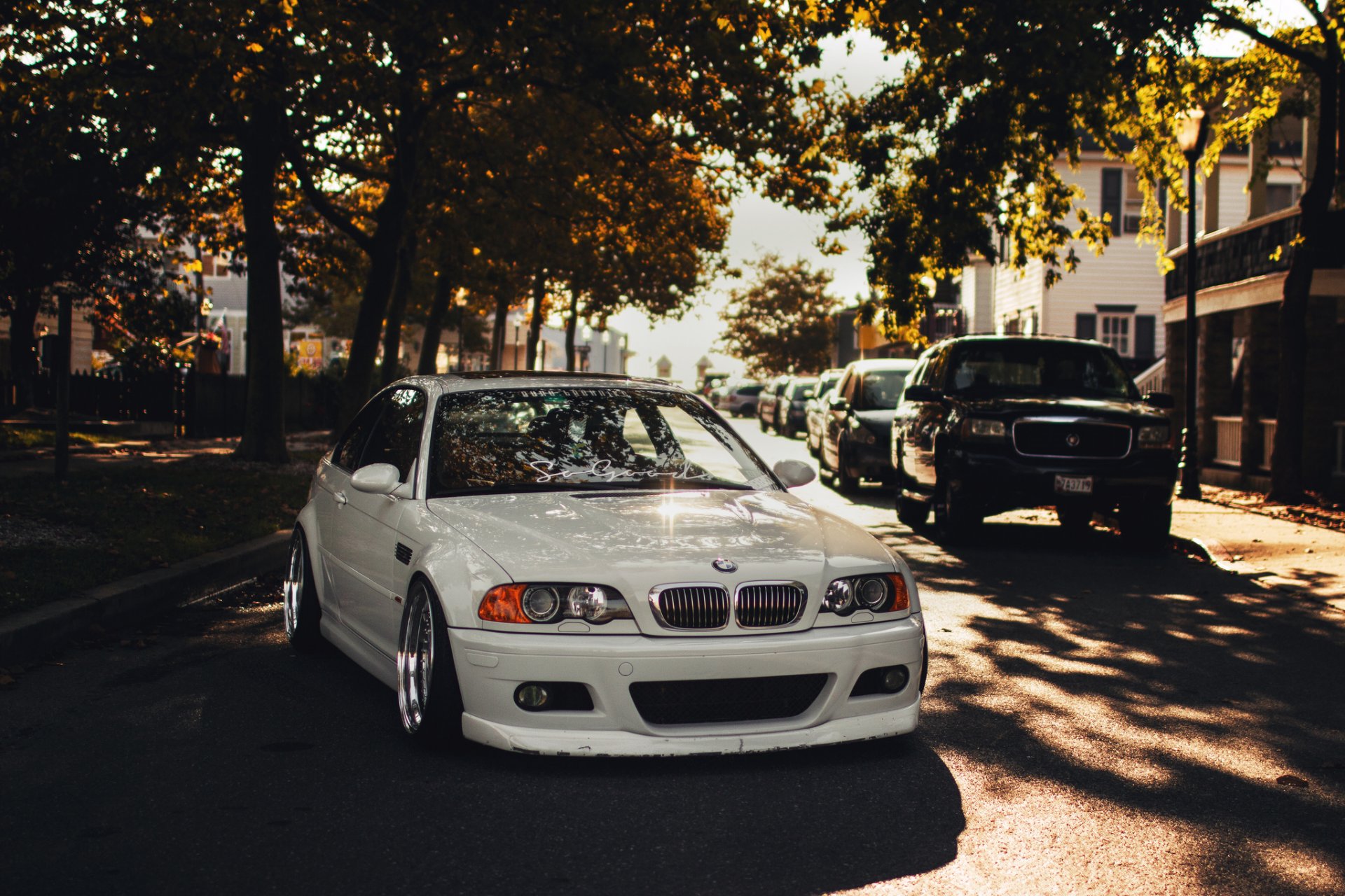 bmw m3 e46 weiß tuning bmw