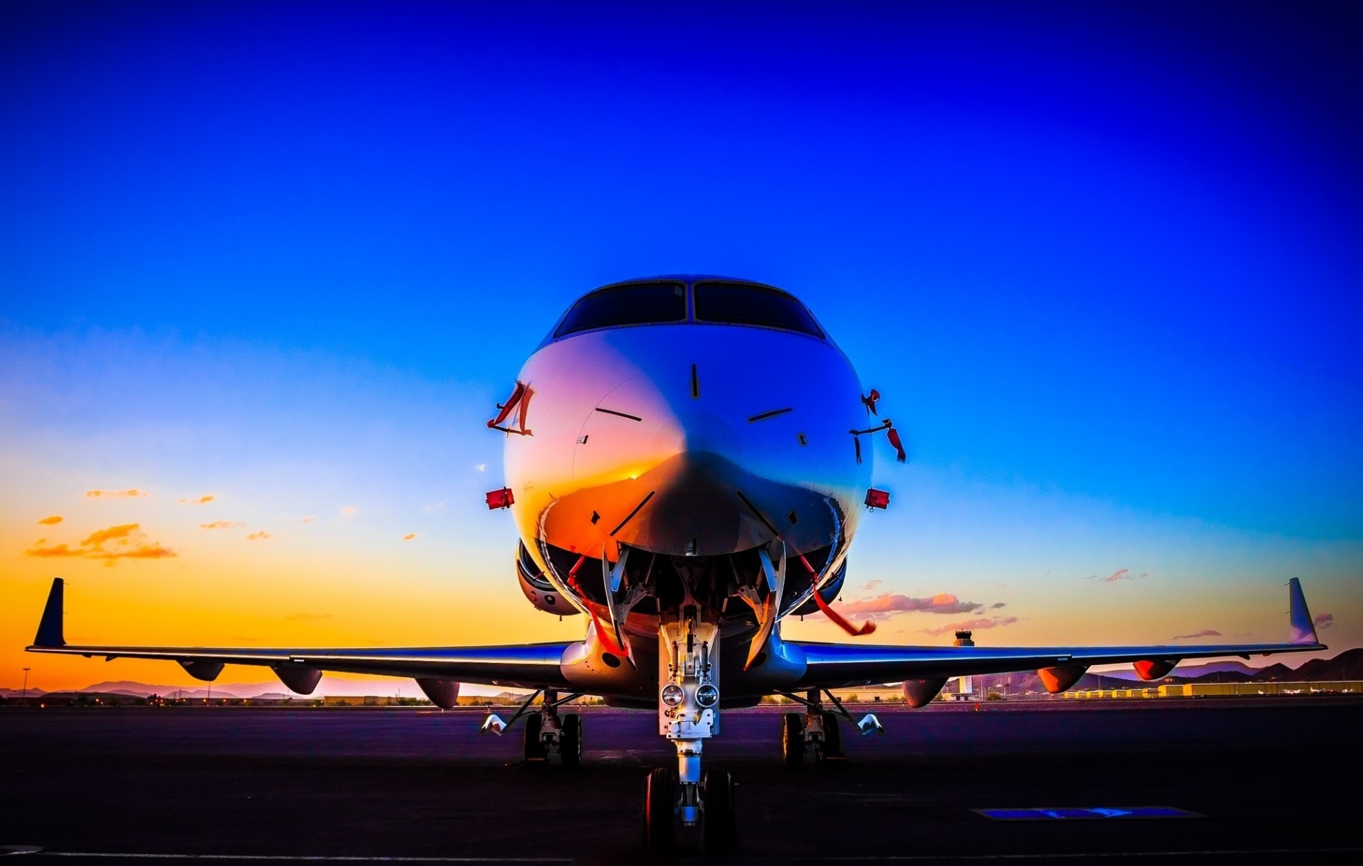 blu aereo jet aeroplano