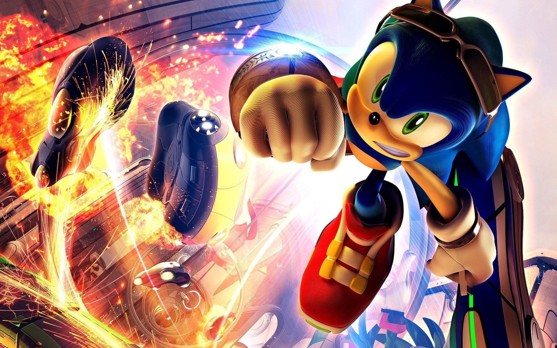 sonic blau funken geschwindigkeit