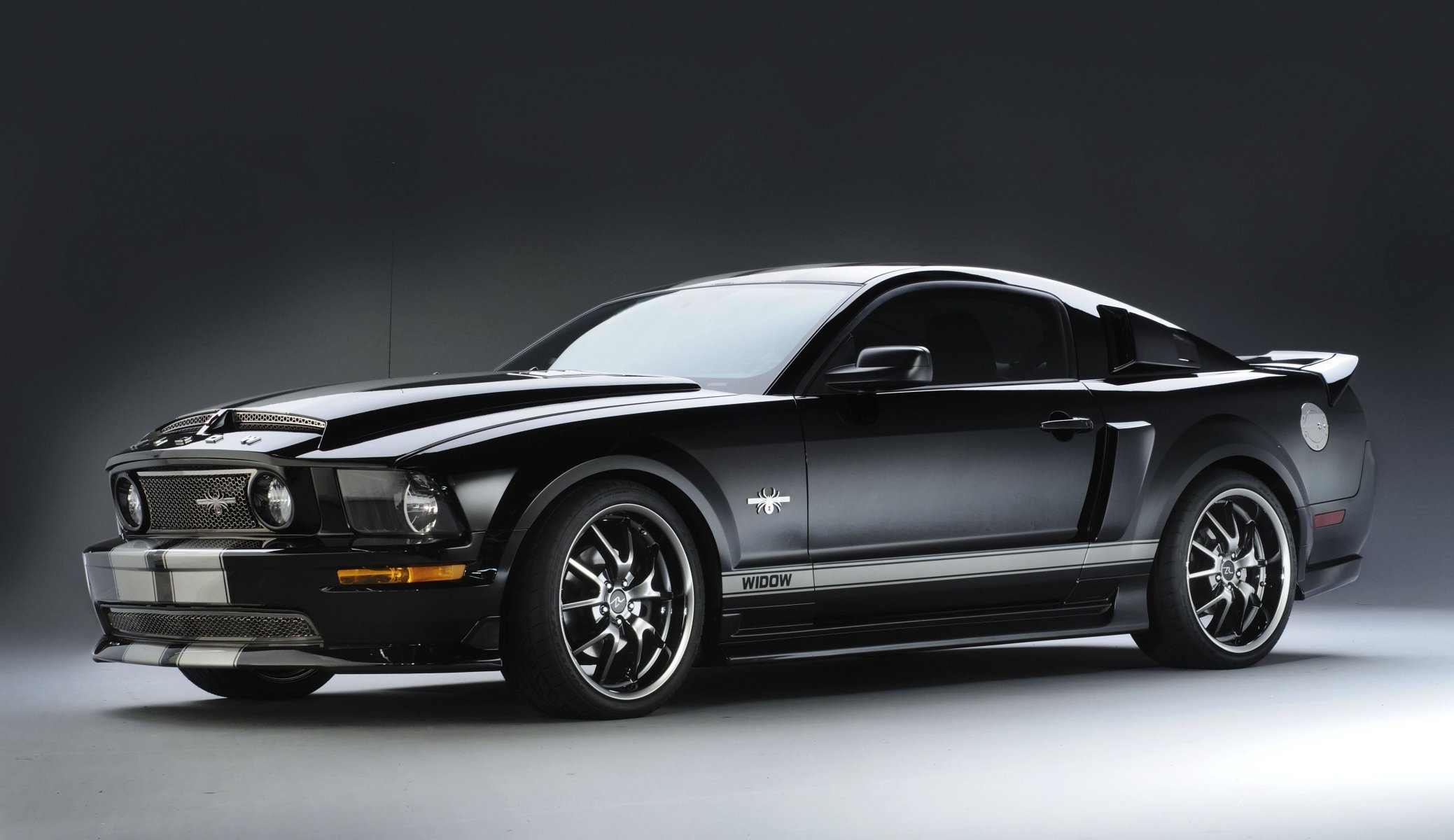 2009 ford mustang vedova nera