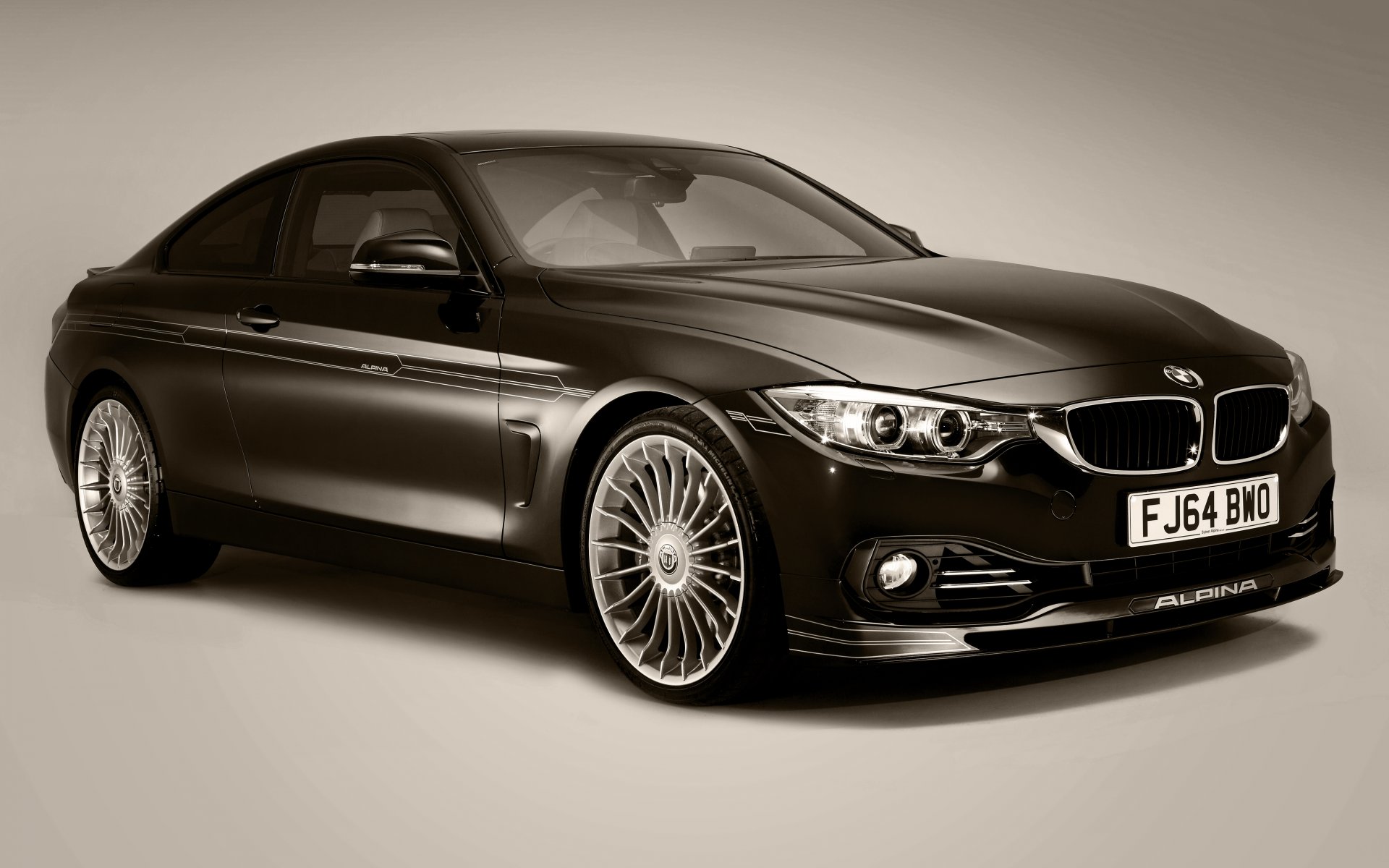 2014 alpina d4 bi-turbo coupe reino unido-spec f32 bmw