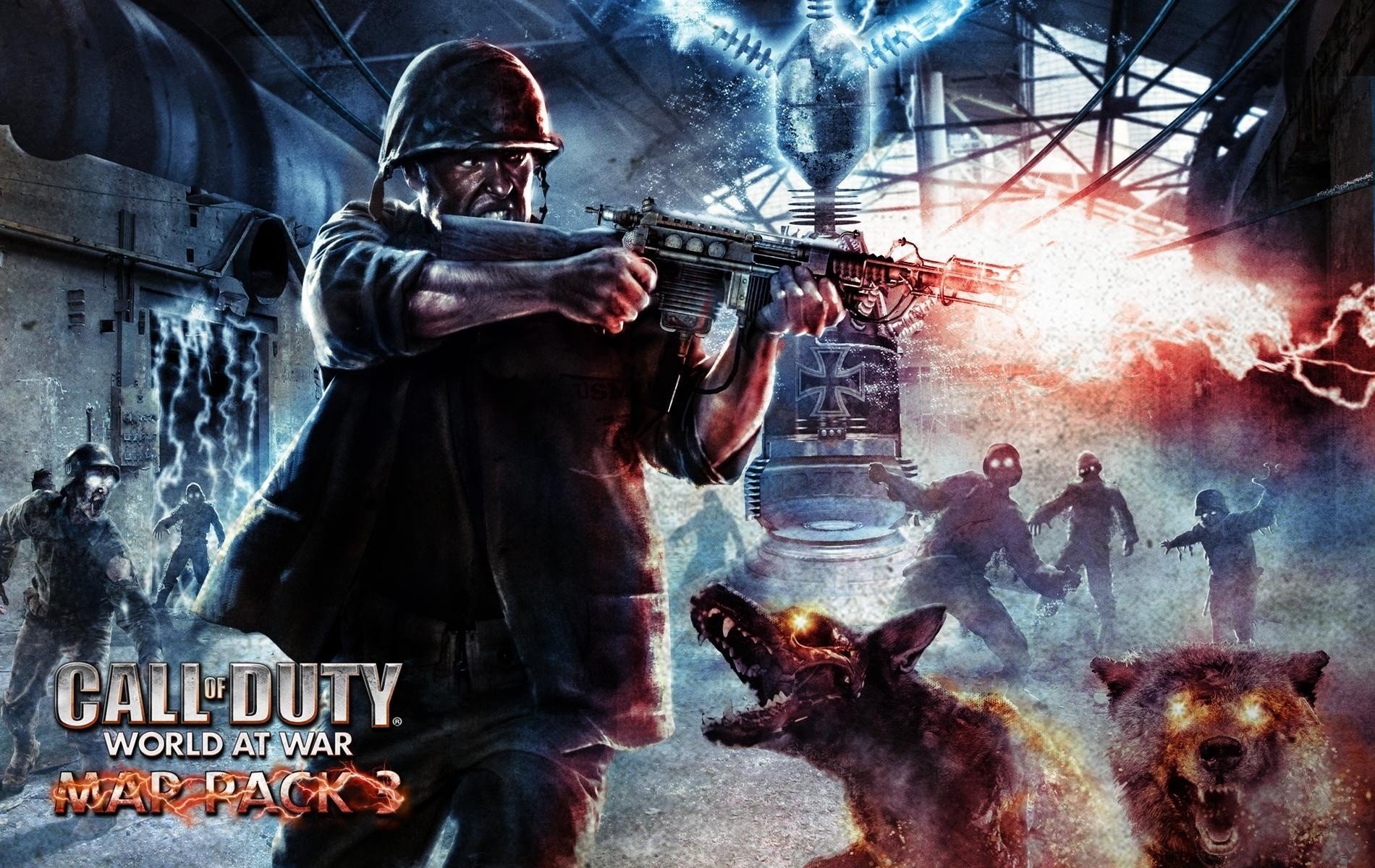 all of duty world at war nazi zombies lobos batallas