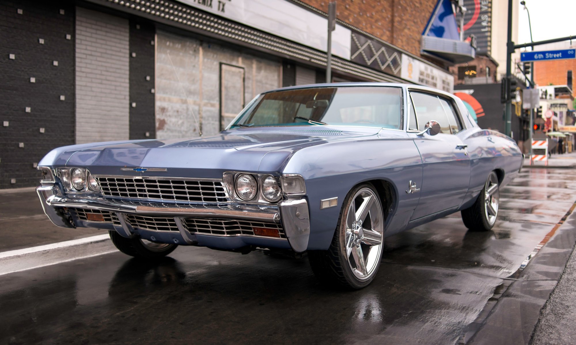 chevrolet chevrolet impala frente clásico retro