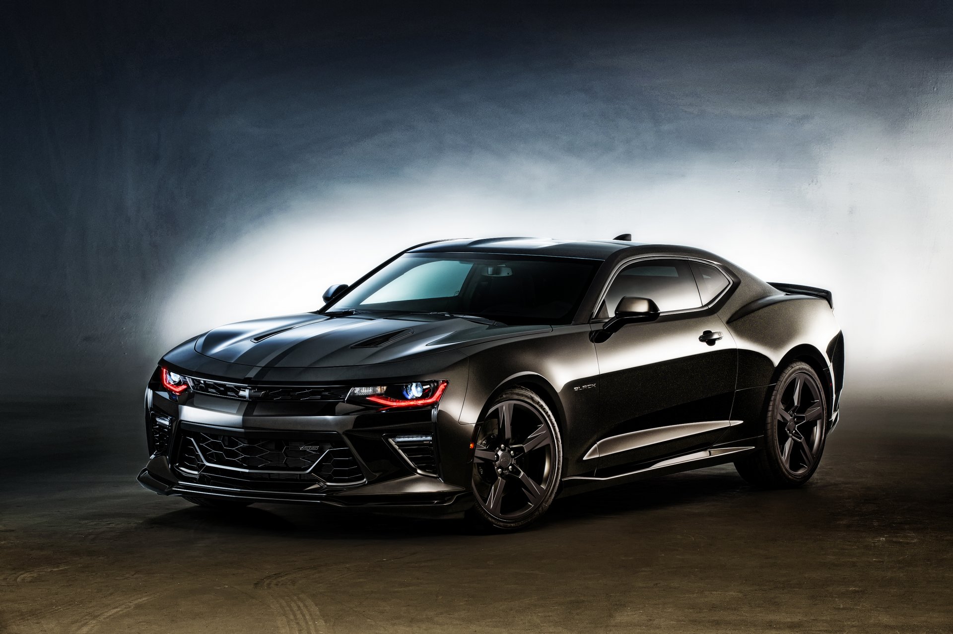 chevrolet camaro черный концепция шевроле камаро