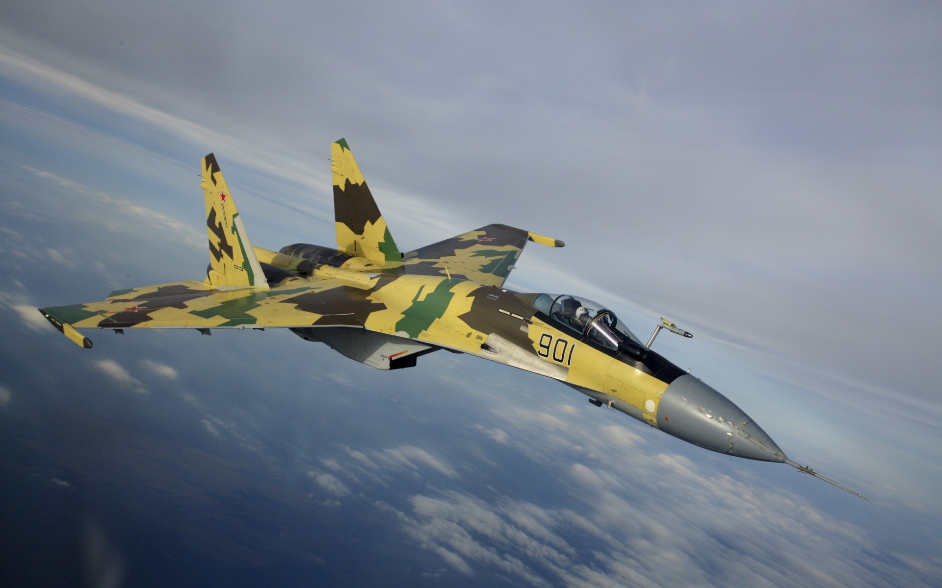 plane fighter wallpaper su-35