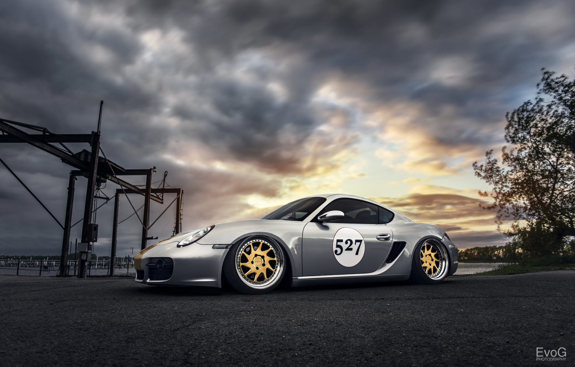 porsche cayman car tuning evog