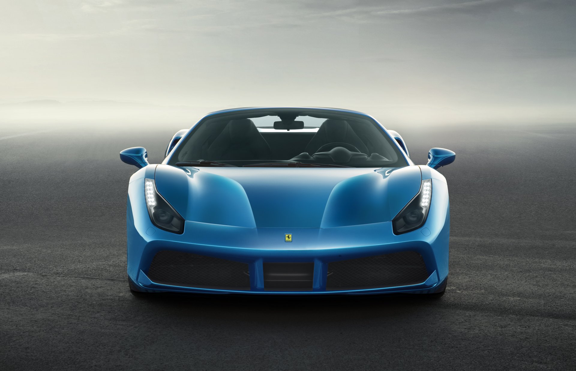 ferrari 488 spinne front supercar