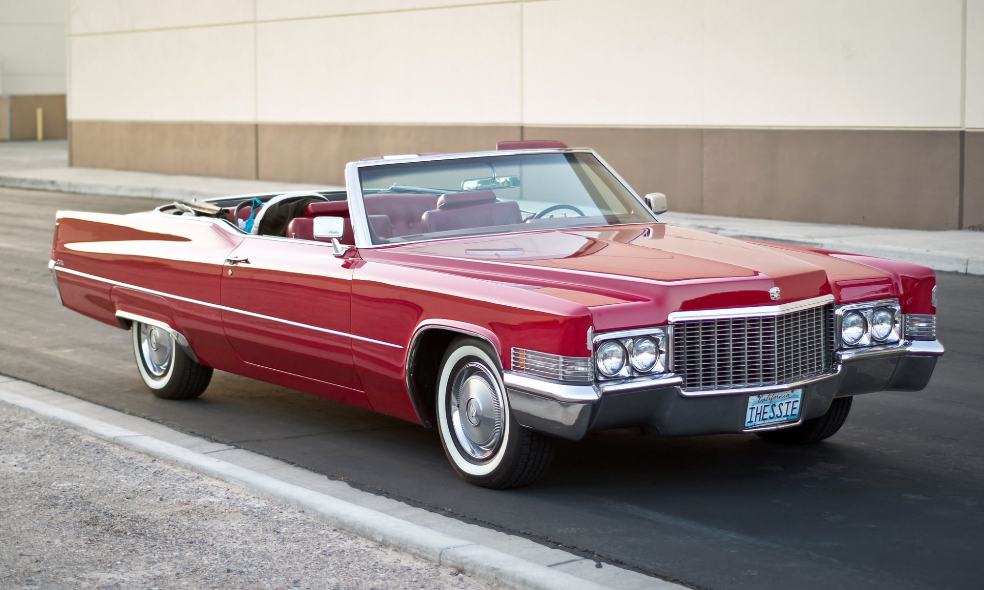 cadillac deville classic retro front