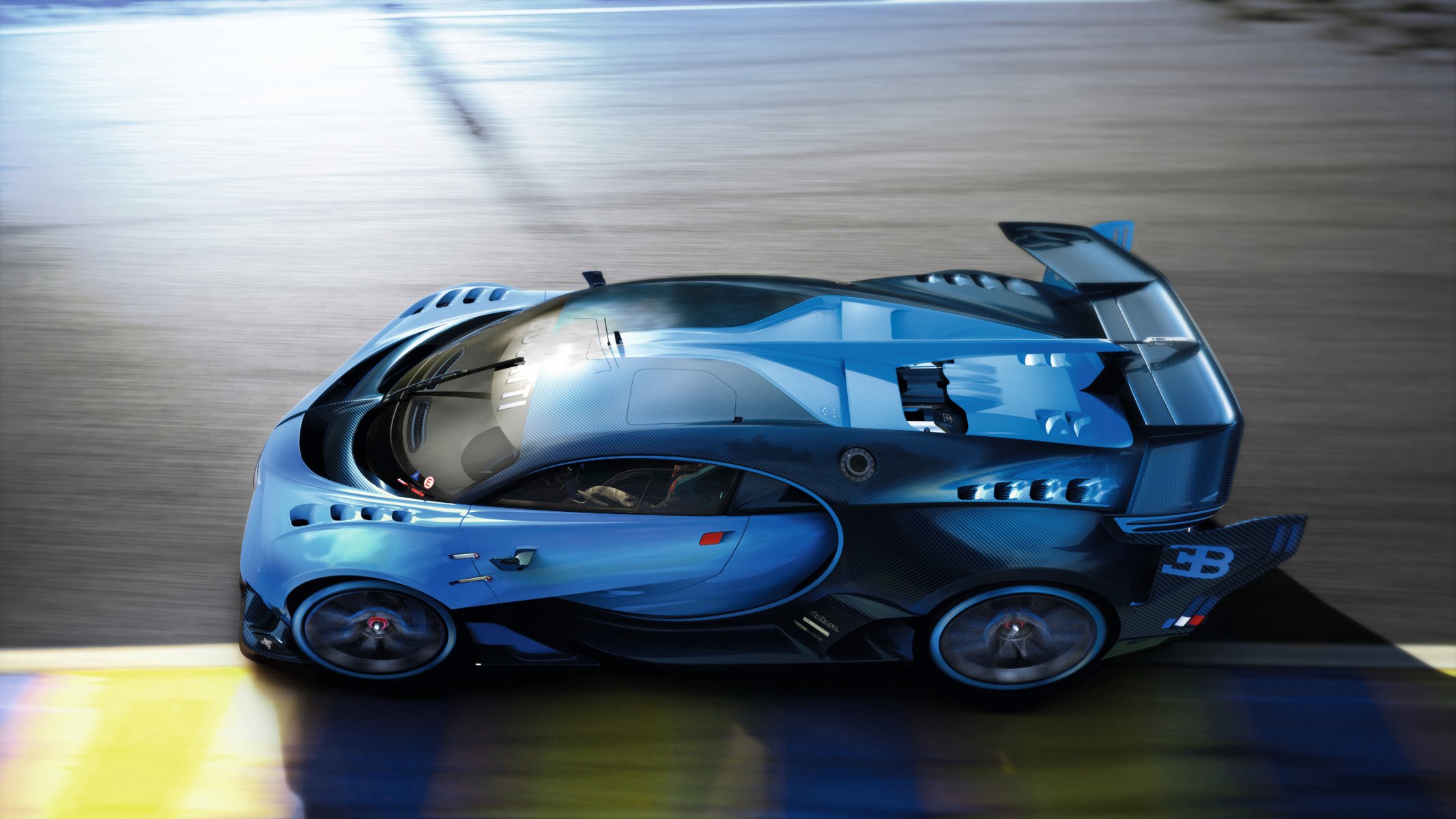 bugatti vision gran turismo hypercar rennen