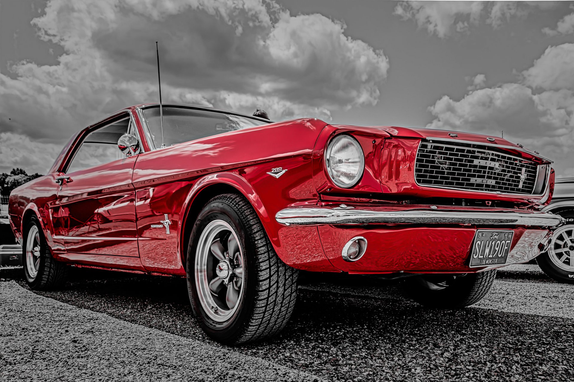 1966 ford mustang przód