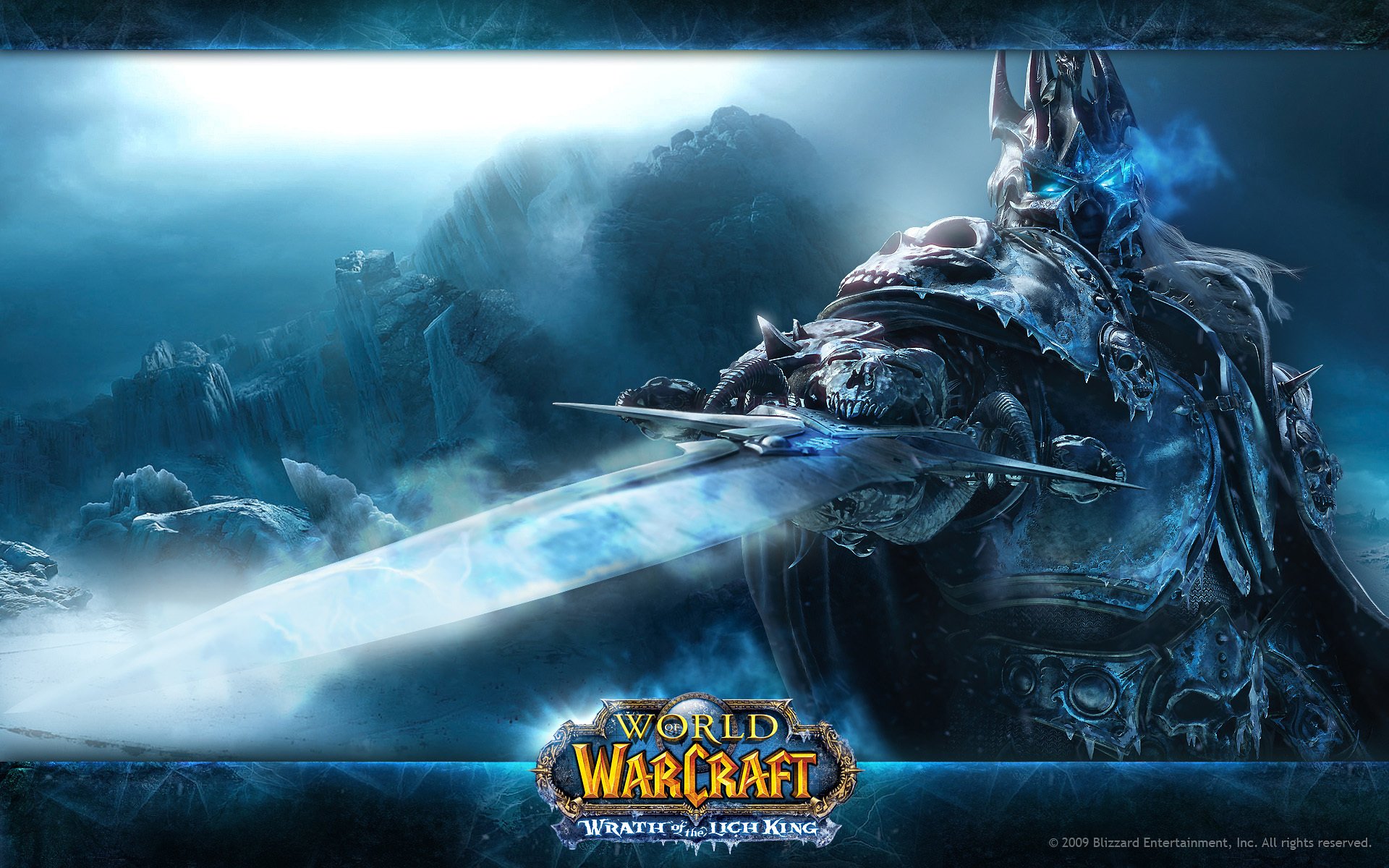 world of warcraft wow lich king меч туман рисунки аниме