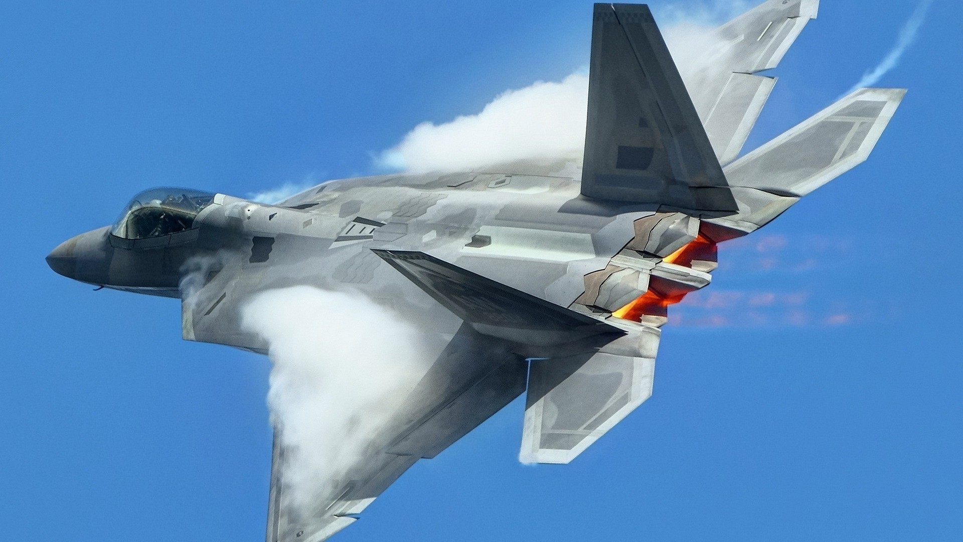 raptor plane f-22 blue grey close up