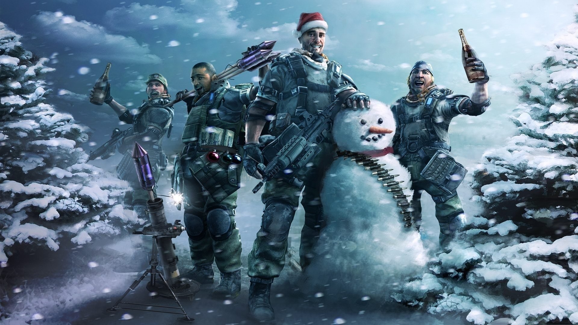 killzone 2 bonhomme de neige hommes hiver bonhomme de neige joie dessins anime hommes hiver