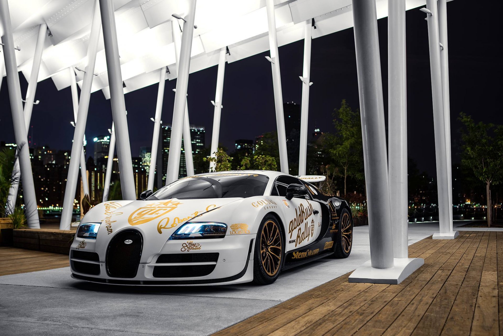 bugatti veyron supersport pur blanc supersportwagen andrew link hypercar