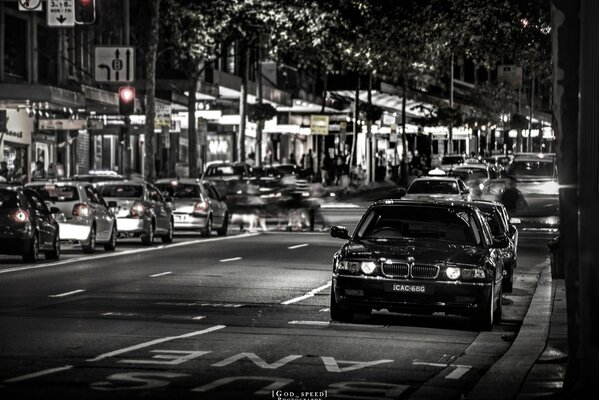 BMW, obróbka Monochromatyczna