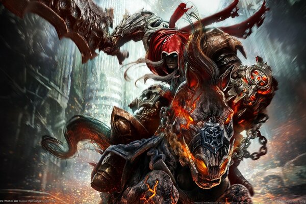 Fragment des Spiels darksiders wrath of war