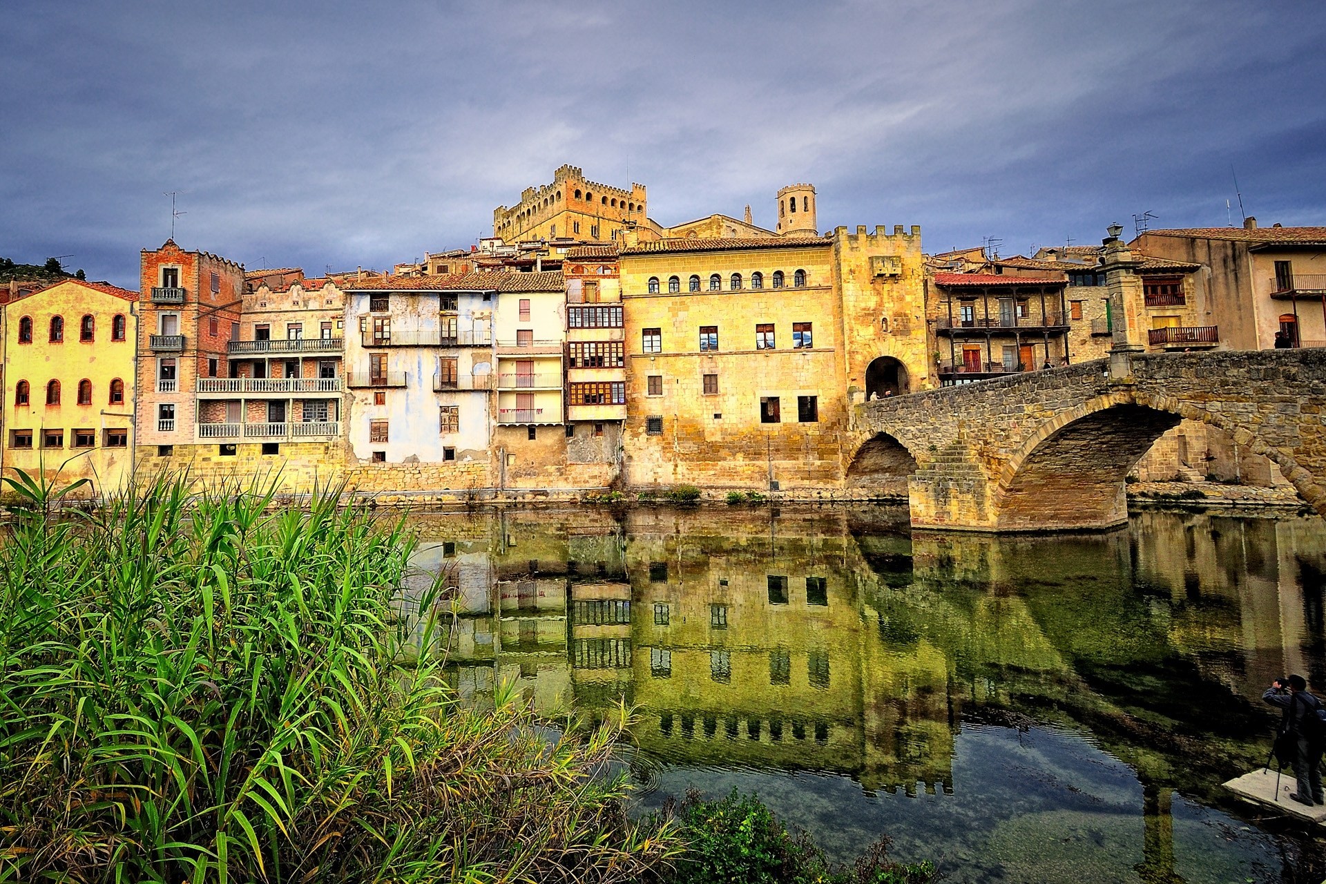 pont de pierre rivière espagne