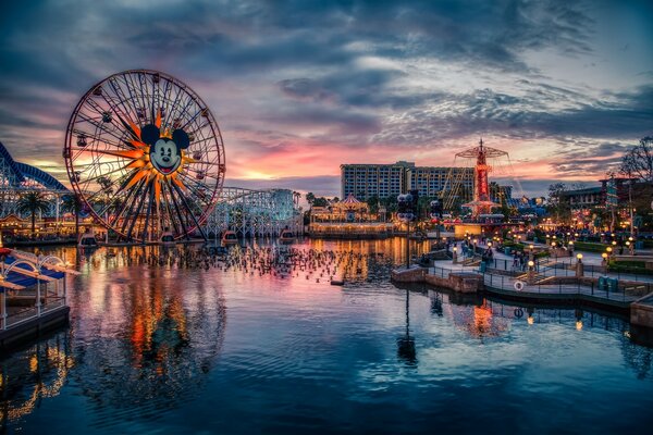 Abendspaziergang durch den California Park