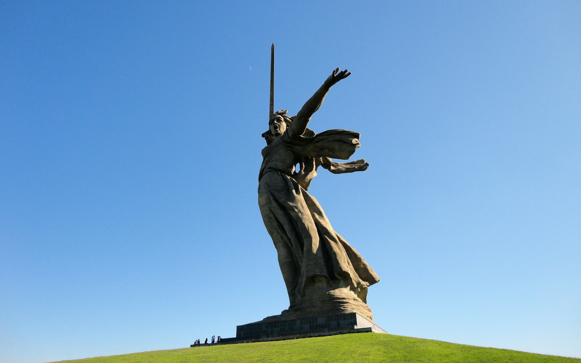 russia cielo madre volgograd patria